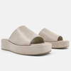 Shu Shop Lourdes Slide In Taupe In Grey