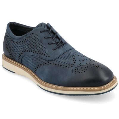 Vance Co. Patrick Hybrid Oxford In Blue