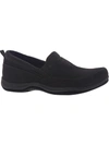 EASY STREET ADITA WOMENS FAUX SUEDE FLATS SLIP-ON SNEAKERS