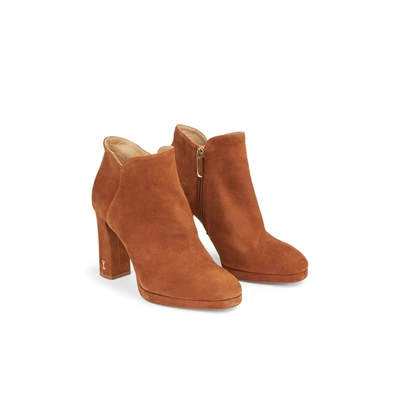 L.k.bennett Sierra Ankle Boots In Beige