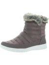 RYKA SUZY WOMENS ANKLE SHEARLING BOOTS