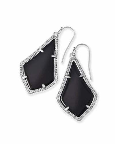 Kendra Scott Alex Earrings In Black/silver