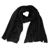 Nirvanna Designs Air Wrap Scarf In Black In Black