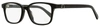 Moncler Unisex Rectangular Eyeglasses Ml5169d 001 Black 52mm In Multi