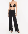 Cami Nyc Makena Cotton-blend Twill Wide-leg Pants In Black