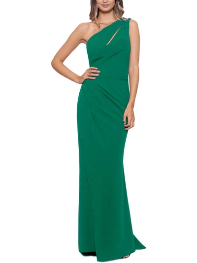Betsy & Adam Dfsd Womens Cut-out Maxi Evening Dress In Green