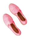 VILAGALLO WOMEN'S LEOPARD ESPADRILLE IN FUCHSIA