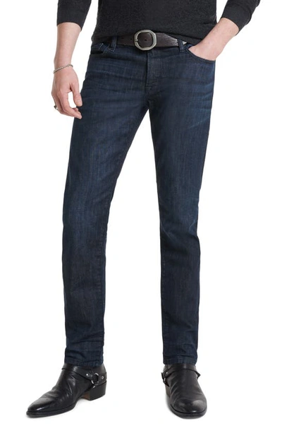 John Varvatos J702 Slim Fit Jeans In Ferris Blue In Ink Blue