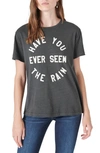 LUCKY BRAND HAVE YOU EVER SEEN THE RAIN COTTON GRAPHIC TEE