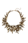 Eye Candy Los Angeles Fall Necklace In Bronze