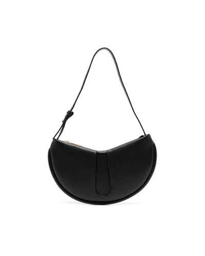 Themoirè Handbags In Black