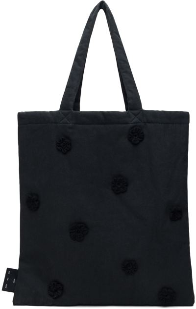 Song For The Mute Black Daisy Tote