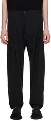 JAN-JAN VAN ESSCHE BLACK #79 CARGO PANTS