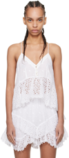 ISABEL MARANT ÉTOILE WHITE SOGANE CAMISOLE