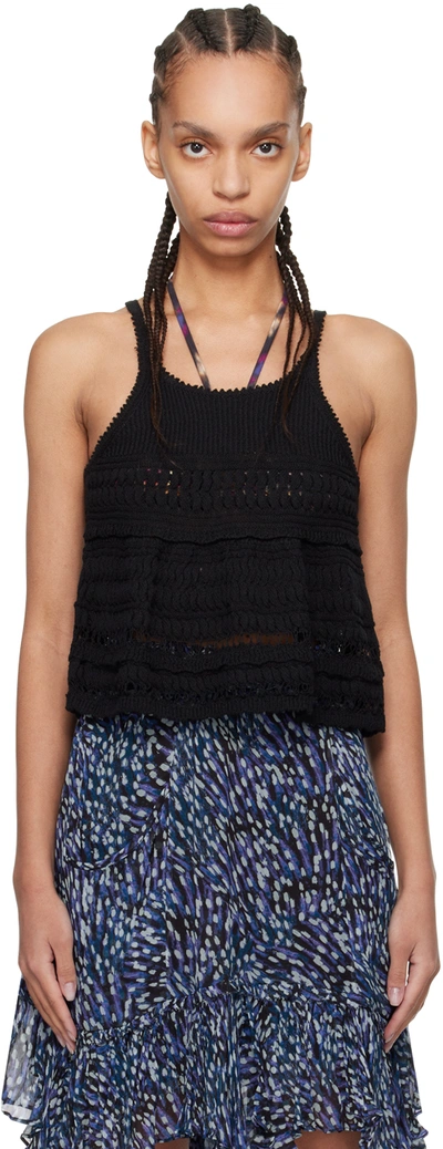 Isabel Marant Étoile Black Jilma Camisole In 01bk Black