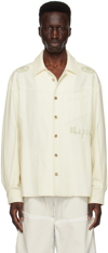 Carnet-archive Off-white Oversized Shirt In White