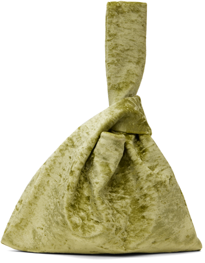 Nanushka Green Jen Pouch In Sage