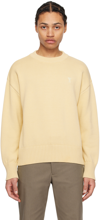 AMI ALEXANDRE MATTIUSSI BEIGE AMI DE CŒUR SWEATER