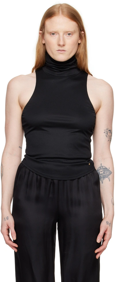 Anine Bing Black Jennie Tank Top