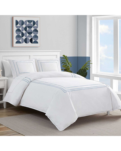 Nautica Alden Duvet Cover Set In White