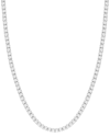 Diana M Lab Grown Diamonds Diana M. Fine Jewelry 14k 10.00 Ct. Tw. Lab Grown Diamond Tennis Necklace