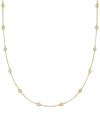 Diana M Lab Grown Diamonds Diana M. Fine Jewelry 14k 4.00 Ct. Tw. Lab Grown Diamond By The Yard Necklace