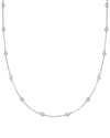 Diana M Lab Grown Diamonds Diana M. Fine Jewelry 14k 4.00 Ct. Tw. Lab Grown Diamond By The Yard Necklace
