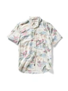 Faherty Short-sleeve Breeze Shirt In Molokai Scenic Tropical