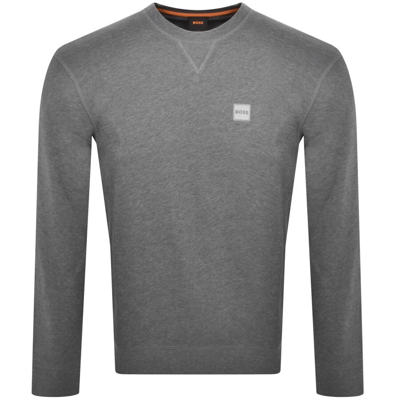 Boss Casual Boss Westart 1 Sweatshirt Grey