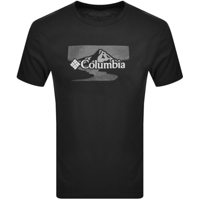 Columbia Path Lake Graphic T Shirt Black