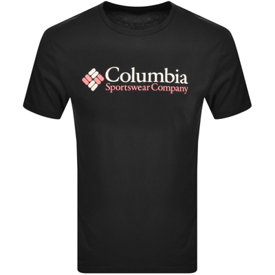 Columbia Basic Logo T Shirt Black
