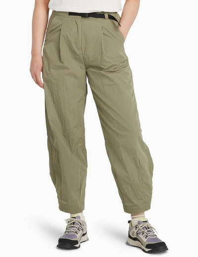 Timberland Utility Summer Balloon Trousers In Green