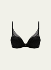 Chantelle Festivite Lace Plunge Bra 3682, Online Only In Black