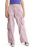 Bdg Urban Outfitters Y2k Cotton Cargo Pants In Lilac