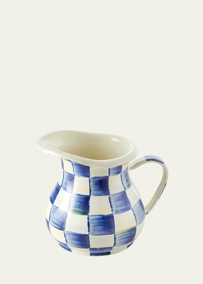 MACKENZIE-CHILDS ROYAL CHECK CREAMER