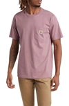 Carhartt Short Sleeve Pocket T Shirt Daphne In Daphne