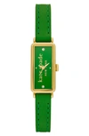 KATE SPADE ROSEDALE LEATHER STRAP WATCH, 32MM