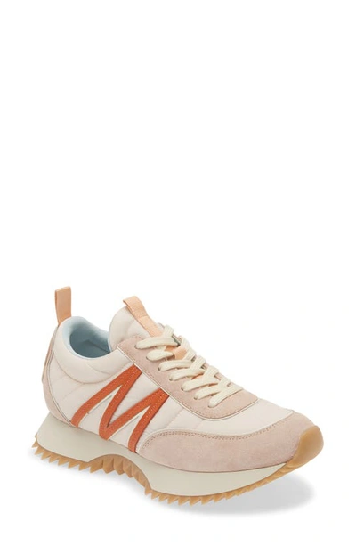 Moncler Pacey Bicolor Runner Trainers In Soft_pink