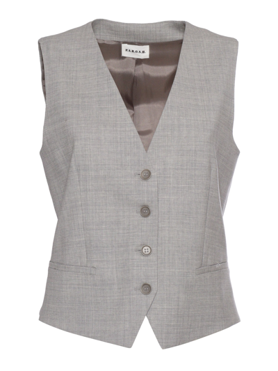 P.a.r.o.s.h . Vest In Gray