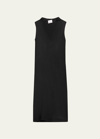 LISA MARIE FERNANDEZ SORRENTO GAUZE COLUMN DRESS