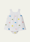 BURBERRY GIRL'S BETHAN EKD DRESS WITH BLOOMERS