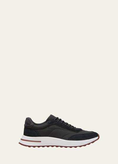LORO PIANA MEN'S WEEKEND WALK LOW-TOP SNEAKERS