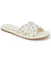 Kenneth Cole New York Jula Stud Slide Sandal In Egret