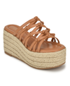 Nine West Cristy Espadrille Wedge Sandal In Light Brown