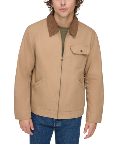 LEVI'S MEN'S CANVAS UTILITY JACKET