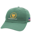 AHEAD MEN'S AND WOMEN'S AHEAD GREEN 2024 PRESIDENTS CUP TEAM USA SHAWMUT ADJUSTABLE HAT