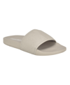 Calvin Klein Men's Enny Slip-on Slide Sandals In White