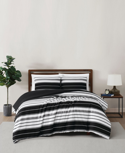 Truly Soft Brentwood Stripe 3 Piece Duvet Cover Set, King In Multi