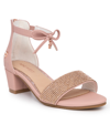 Nine West Kids' Little And Big Girls Elizabeth Dress Heel In Rose