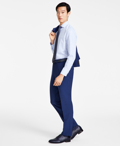 Hugo By  Boss Men's Modern-fit Wool Suit Pants In Navy